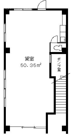 豊徳ビル1F 間取り図