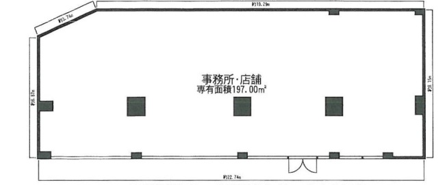 アイタウンプラザB108 間取り図