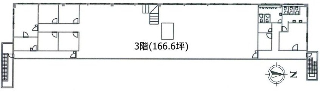 東糀谷倉庫3F 間取り図