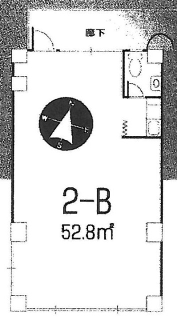 DCヤハギビル2F 間取り図