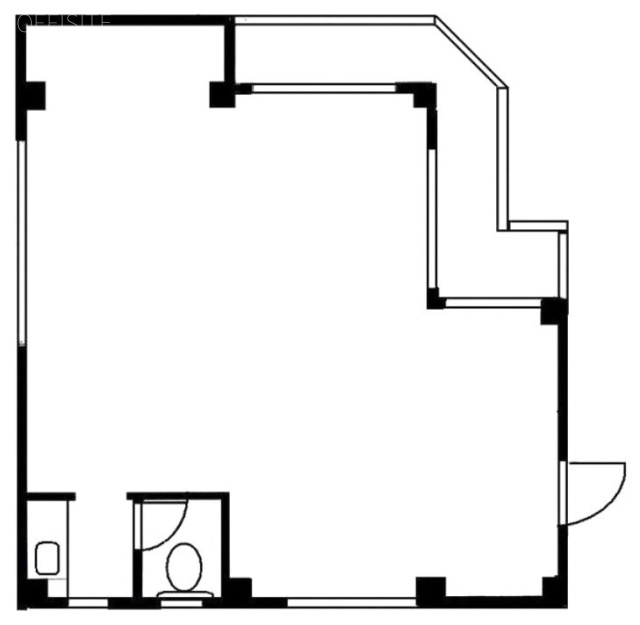 鈴青ビル2F 間取り図