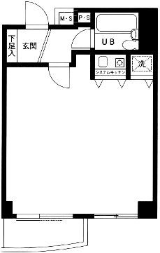 アロープラザ原宿206 間取り図