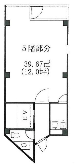 バックボーンハウス5F 間取り図