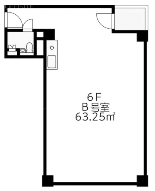 本郷三宝ビルB 間取り図