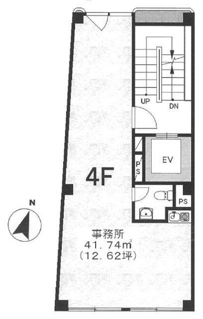 新澤ビル4F 間取り図