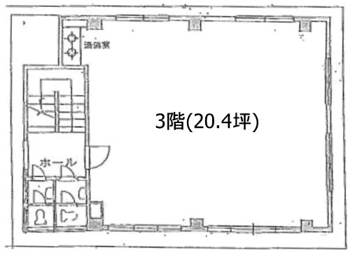 戸谷ビル3F 間取り図