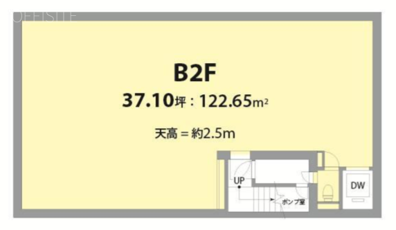 ES原宿ビルB2F 間取り図