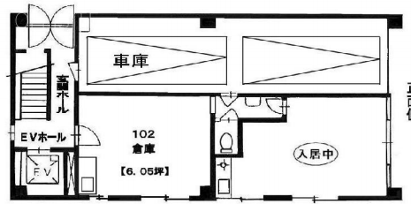 福原ビル102 間取り図