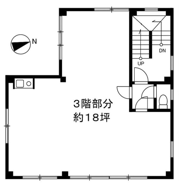 後藤ビル3F 間取り図