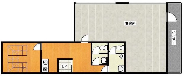 築地ビルB 間取り図