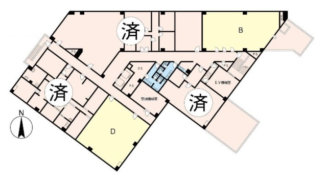 富士陰ビルディングB 間取り図