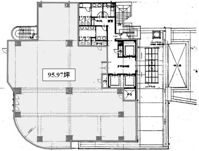 ワコーレ要町ビル3F 間取り図