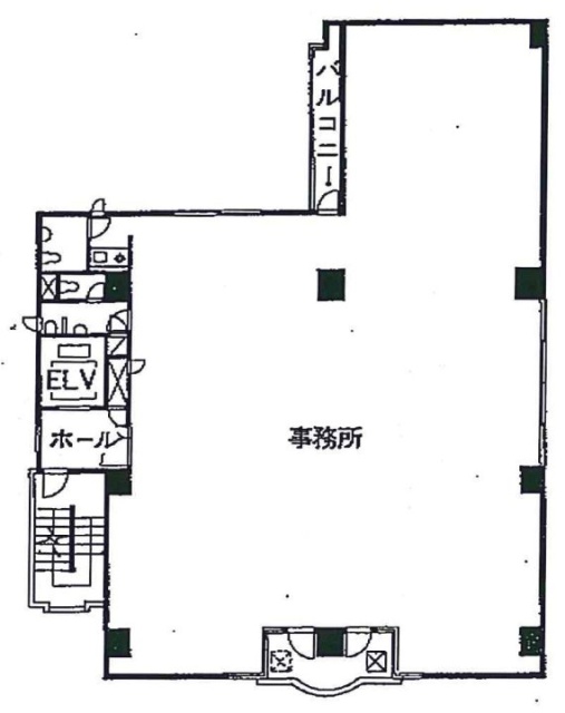 久保田ビル7F 間取り図