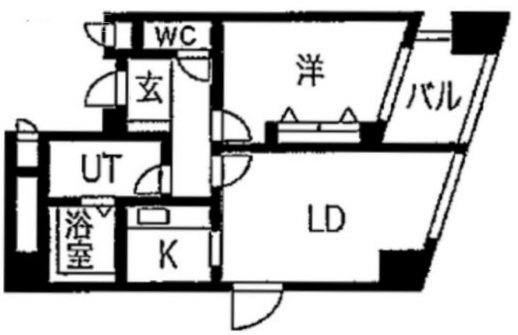 第2紀尾井町ビル904 間取り図