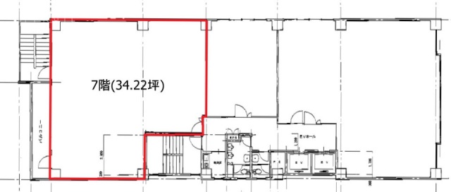 大橋ビル7F 間取り図