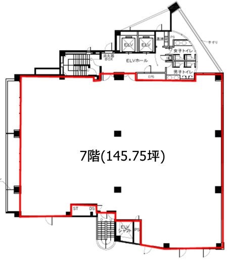 寿光ビル7F 間取り図