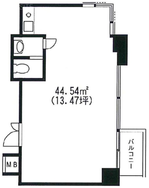 メルスサイトー201 間取り図