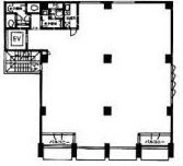 ユニゾ原宿(原宿325)ビル1F 間取り図