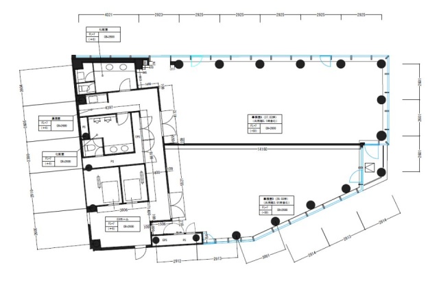 新宿セントランドビルA 間取り図