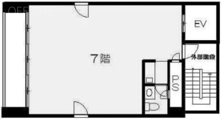 第一浜松町ビル7F 間取り図