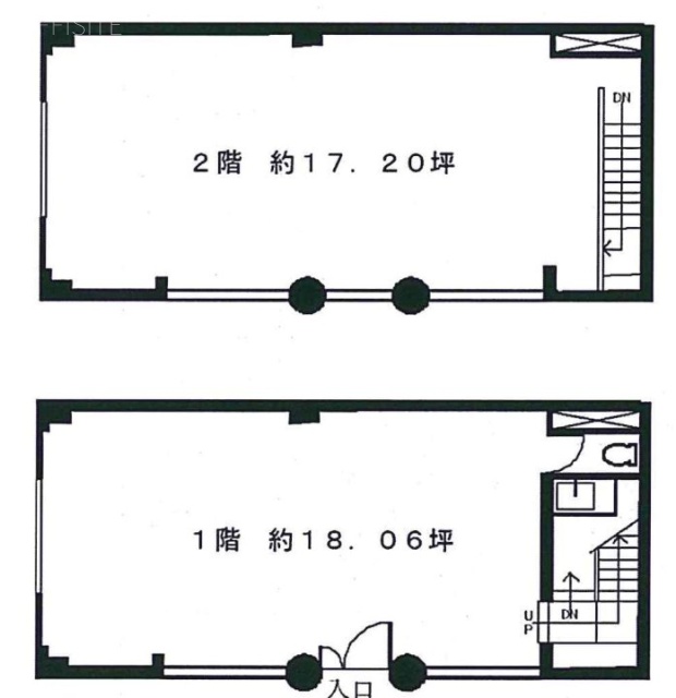 SSSビル1F～2F 間取り図