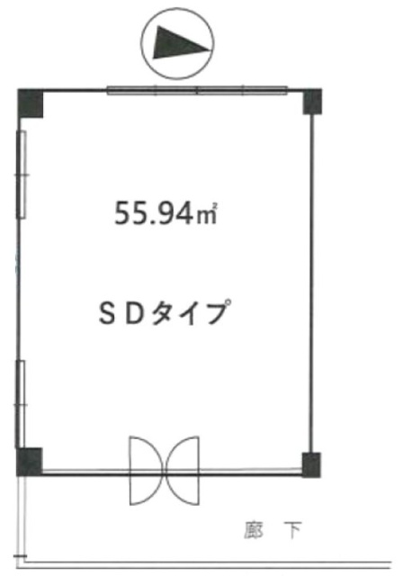 南青山サマリヤマンション201 間取り図