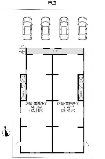 MガーデンパレスⅡビル2 間取り図