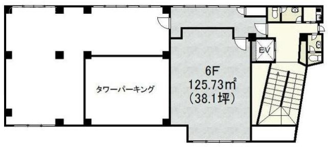 新大宗道玄坂上ビル602 間取り図