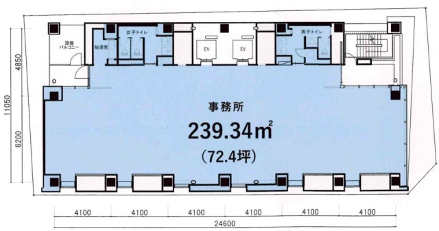 プレファス吉祥寺フロント3F 間取り図