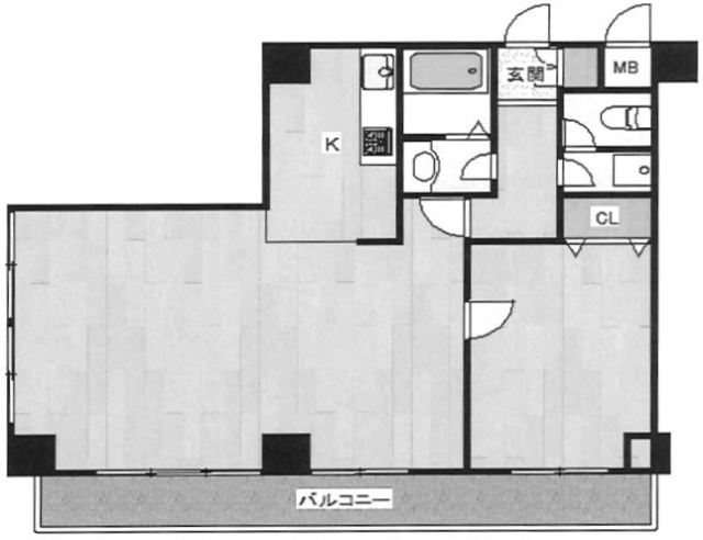 東陽ビル505 間取り図