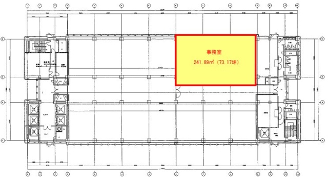 日土地ビル2F 間取り図