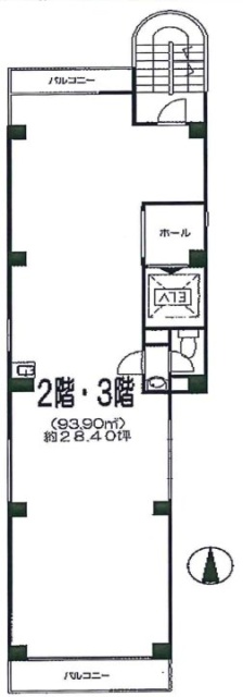 TRUST VALUE三田3F 間取り図