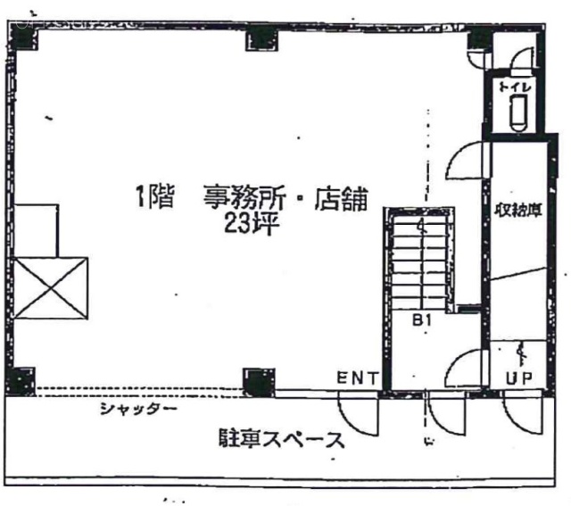 リバーサイドセブンビル1F 間取り図