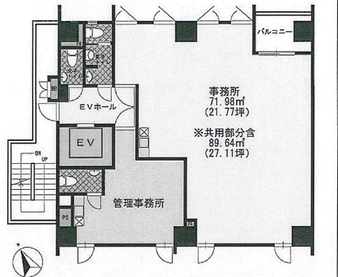 エルピスビル3F 間取り図