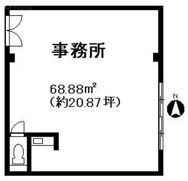 グリーンテラス第一ビル2 間取り図