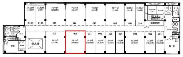 関内駅前第一ビル008 間取り図