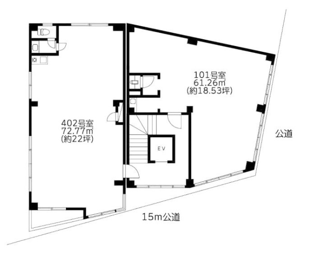 TANAKAビル101 間取り図