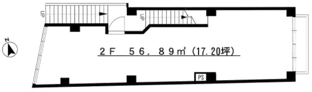 滝ビル2F 間取り図