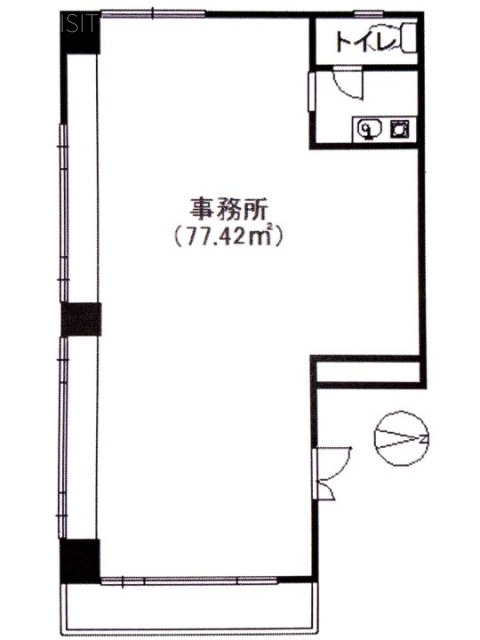 グラン四谷ビル101 間取り図