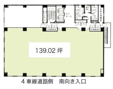 SNビル4F 間取り図