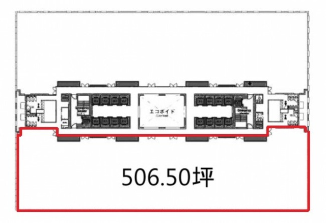 みなとみらいセンタービル5-8 間取り図