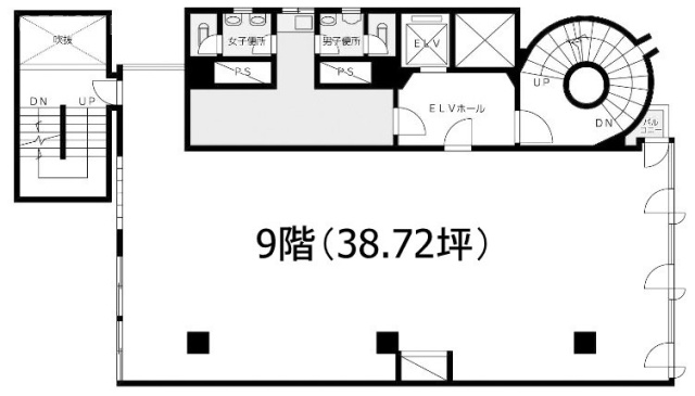 伸幸ビル9F 間取り図