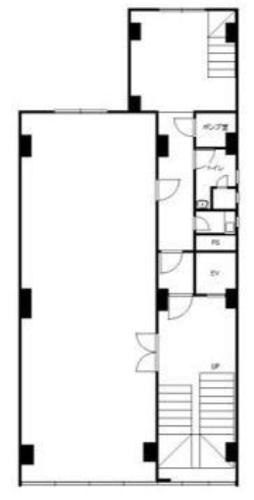 第40イチオクビル2F 間取り図