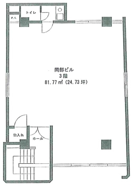 岡部ビル3F 間取り図