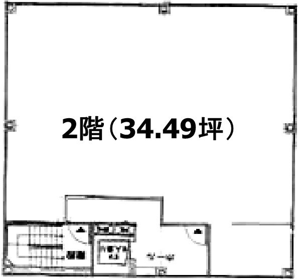 竹の子坊2F 間取り図