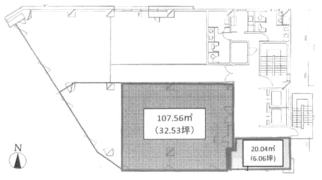 シンテイ千葉ビルB 間取り図