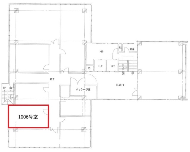 第3東ビル1006 間取り図