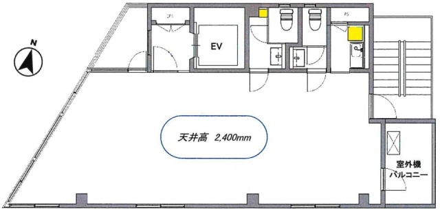 日宝神田イースト601 間取り図