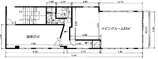 TNスクエアー大森南壱番館ビル2F 間取り図