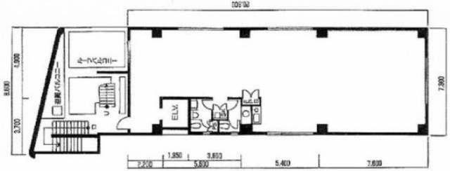 大和ビル7F 間取り図